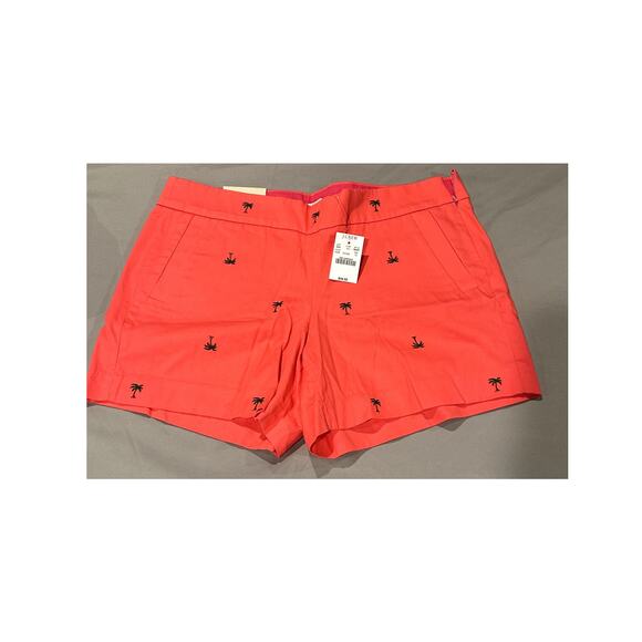 J. Crew Factory City Fit Chino Shorts Pink size 10 - Picture 1 of 3